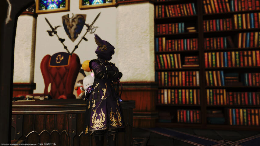 Telriah in her Office